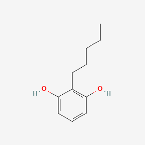 molecular formula C11H16O2 B15486717 2-Pentylbenzene-1,3-diol CAS No. 13331-21-0