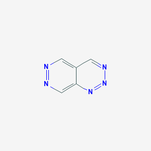 molecular formula C5H3N5 B15487209 Pyridazino[4,5-d][1,2,3]triazine CAS No. 6133-65-9