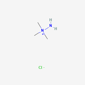 molecular formula C3H11ClN2 B15487216 Hydrazinium, 1,1,1-trimethyl-, chloride CAS No. 5675-48-9