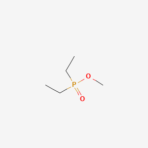 molecular formula C5H13O2P B15487231 Diethylphosphinic acid methyl ester CAS No. 5689-41-8