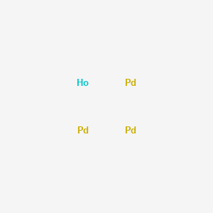 molecular formula HoPd3 B15487287 Holmium--palladium (1/3) CAS No. 12162-52-6