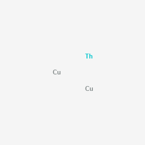 molecular formula Cu2Th B15487574 Copper;thorium CAS No. 11091-81-9