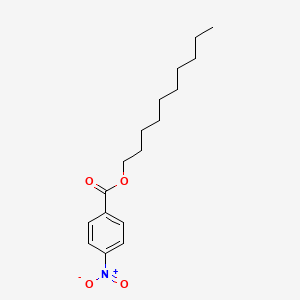 molecular formula C17H25NO4 B15487663 Decyl 4-nitrobenzoate CAS No. 6500-30-7