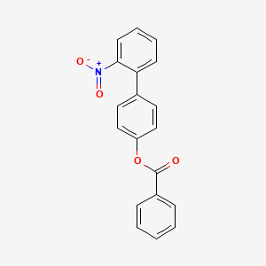 molecular formula C19H13NO4 B15487781 2'-Nitrobiphenyl-4-yl benzoate CAS No. 5472-24-2