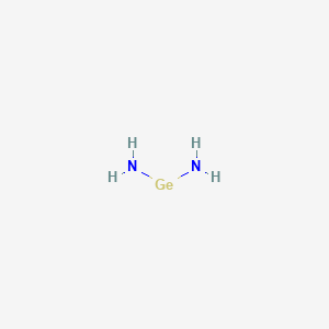 molecular formula GeH4N2 B15487789 CID 57653920 