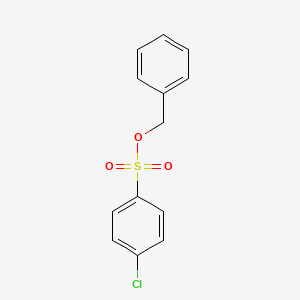 molecular formula C13H11ClO3S B15487800 Benzyl 4-chlorobenzene-1-sulfonate CAS No. 13086-79-8