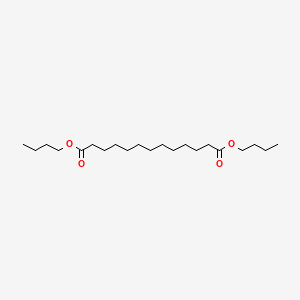 molecular formula C21H40O4 B15487821 Dibutyl tridecanedioate CAS No. 10362-76-2