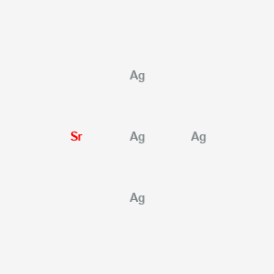 molecular formula Ag4Sr B15487850 Silver--strontium (4/1) CAS No. 12535-75-0