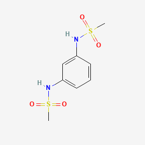 molecular formula C8H12N2O4S2 B15488035 N,N'-(1,3-Phenylene)dimethanesulfonamide CAS No. 6966-38-7