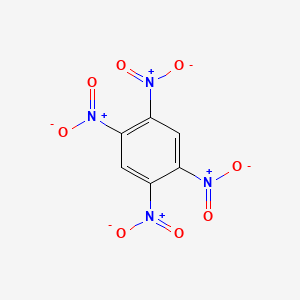 molecular formula C6H2N4O8 B15488053 1,2,4,5-Tetranitrobenzene CAS No. 5967-26-0