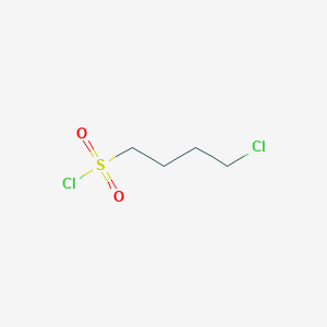 molecular formula C4H8Cl2O2S B154883 4-Chloro-1-butylsulfonyl chloride CAS No. 1633-84-7