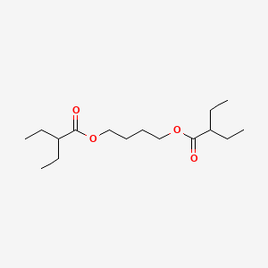 molecular formula C16H30O4 B15488324 Butane-1,4-diyl bis(2-ethylbutanoate) CAS No. 5348-57-2