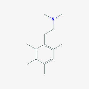 molecular formula C14H23N B15488385 n,n-Dimethyl-2-(2,3,4,6-tetramethylphenyl)ethanamine CAS No. 5336-63-0