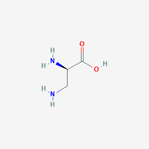 molecular formula C3H8N2O2 B154884 (R)-2,3-Diaminopropanoic acid CAS No. 1915-96-4