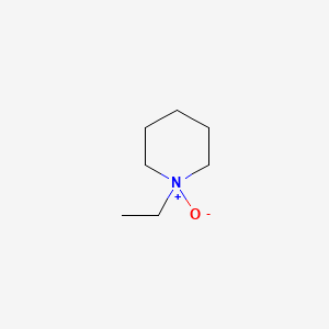 molecular formula C7H15NO B15488585 Piperidine, 1-ethyl-, 1-oxide CAS No. 4801-57-4