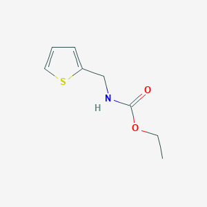 molecular formula C8H11NO2S B15488629 ethyl N-(thiophen-2-ylmethyl)carbamate CAS No. 6268-34-4