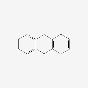 molecular formula C14H14 B15488758 Anthracene, 1,4,9,10-tetrahydro- CAS No. 5910-31-6