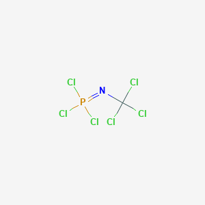 molecular formula CCl6NP B15488788 Phosphorimidic trichloride, (trichloromethyl)- CAS No. 10545-19-4