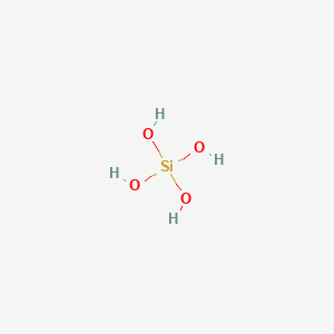 molecular formula H4O4Si B154888 Orthosilicic acid CAS No. 10193-36-9
