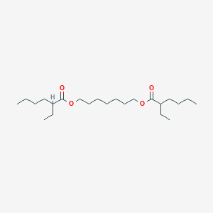 molecular formula C23H44O4 B15488926 Heptane-1,7-diyl bis(2-ethylhexanoate) CAS No. 5453-29-2