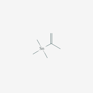 molecular formula C6H14Sn B15488993 Stannane, trimethyl(1-methylethenyl)- CAS No. 3043-46-7