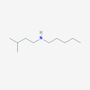 molecular formula C10H23N B15489090 N-(3-Methylbutyl)pentan-1-amine CAS No. 5963-68-8