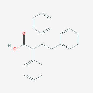 molecular formula C22H20O2 B15489096 2,3,4-Triphenylbutanoic acid CAS No. 5468-20-2