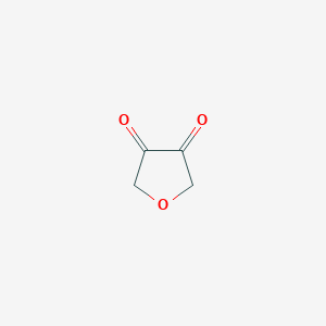 molecular formula C4H4O3 B15489218 Oxolane-3,4-dione CAS No. 3129-37-1