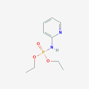 molecular formula C9H15N2O3P B15489254 N-diethoxyphosphorylpyridin-2-amine CAS No. 3143-79-1