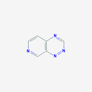 molecular formula C6H4N4 B15489384 Pyrido[4,3-e][1,2,4]triazine CAS No. 6133-43-3