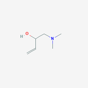 molecular formula C6H13NO B15489427 1-(Dimethylamino)but-3-en-2-ol CAS No. 5437-79-6