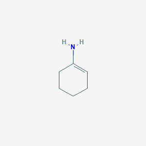 molecular formula C6H11N B15489434 1-Cyclohexen-1-amine CAS No. 2655-69-8