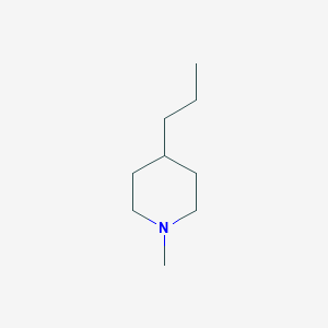 molecular formula C9H19N B15489615 1-Methyl-4-propylpiperidine CAS No. 5261-68-7