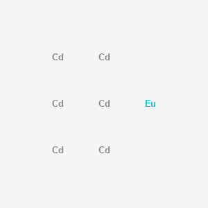 molecular formula Cd6Eu B15489633 Cadmium--europium (6/1) CAS No. 12014-35-6