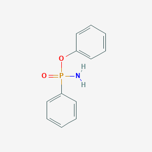 molecular formula C12H12NO2P B15489647 Phenyl p-phenylphosphonamidate CAS No. 5467-82-3
