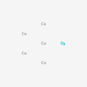 molecular formula Co5Dy B15489653 Cobalt--dysprosium (5/1) CAS No. 12017-58-2