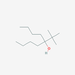 molecular formula C13H28O B15489656 5-Tert-butylnonan-5-ol CAS No. 5340-80-7