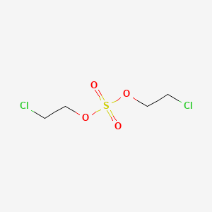 molecular formula C4H8Cl2O4S B15489788 Bis(2-chloroethyl) sulfate CAS No. 5411-48-3