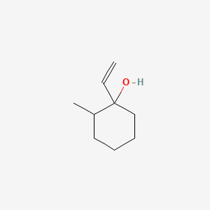molecular formula C9H16O B15489988 1-Ethenyl-2-methylcyclohexan-1-ol CAS No. 6331-99-3