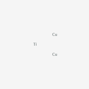 molecular formula Cu2Ti B15490343 Copper;titanium CAS No. 12019-53-3