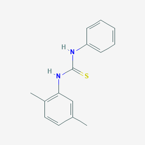 molecular formula C15H16N2S B15490358 1-(2,5-Dimethylphenyl)-3-phenylthiourea CAS No. 6311-53-1