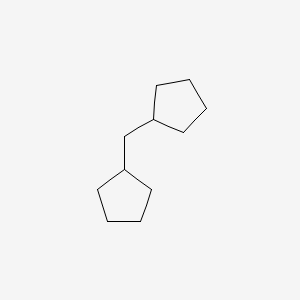 molecular formula C11H20 B15490424 Dicyclopentylmethane CAS No. 2619-34-3