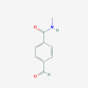 molecular formula C9H9NO2 B154906 4-formyl-N-methylbenzamide CAS No. 167837-57-2