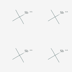 molecular formula C16H36Sb4 B15490698 CID 50934676 CAS No. 4791-73-5