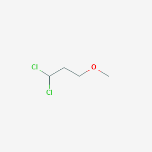 molecular formula C4H8Cl2O B15490751 1,1-Dichloro-3-methoxypropane CAS No. 2806-74-8