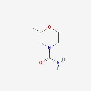 molecular formula C6H12N2O2 B154908 2-Methylmorpholine-4-carboxamide CAS No. 139994-84-6