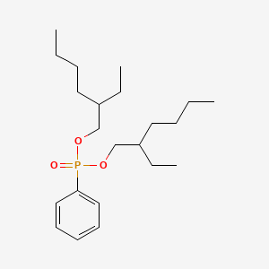 molecular formula C22H39O3P B15490812 Bis(2-ethylhexyl) phenylphosphonate CAS No. 3151-39-1