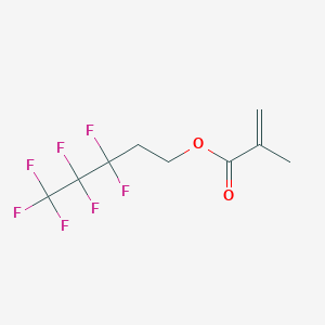 molecular formula C9H9F7O2 B15490846 3,3,4,4,5,5,5-Heptafluoropentyl 2-methylprop-2-enoate CAS No. 2145-81-5