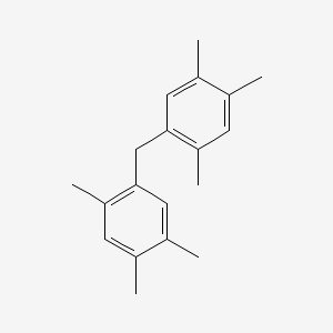 molecular formula C19H24 B15490901 Bis(2,4,5-trimethylphenyl)methane CAS No. 4957-16-8