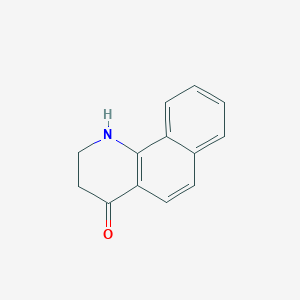 molecular formula C13H11NO B15490967 Benzo[h]quinolin-4(1H)-one, 2,3-dihydro- CAS No. 883-22-7